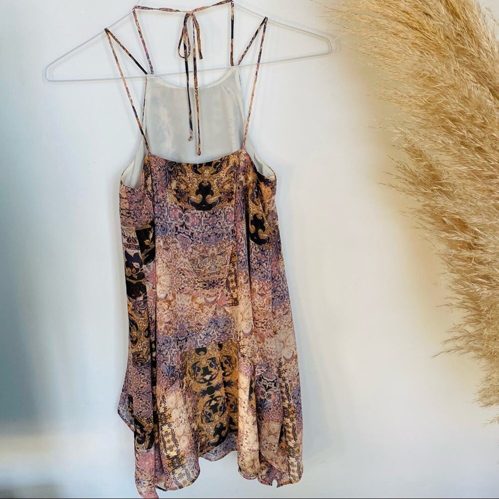 Bcbg Generation Pink Cream Patchwork Paisley Prin… - image 5